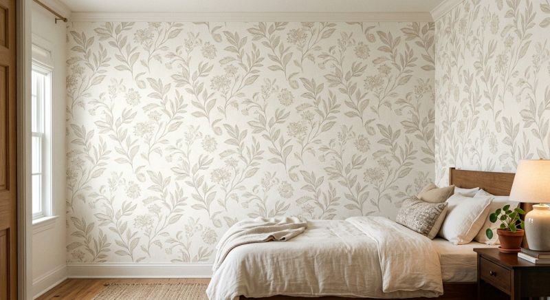 Bedroom Wallpaper Installation in Denver County, CO