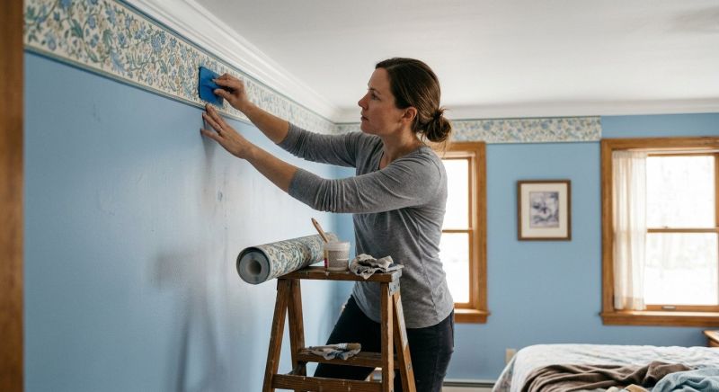 Kitchen Wallpaper Installation in Kansas City, MO