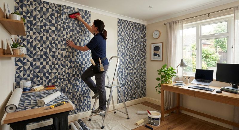Kitchen Wallpaper Installation in Denver, CO