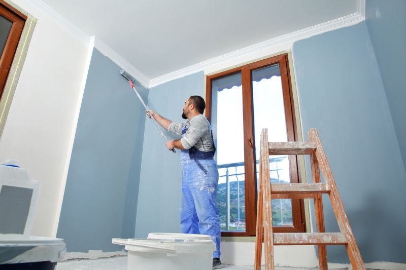 Stucco Ceiling Painting in Kansas City, KS