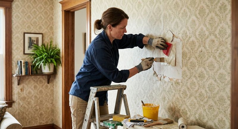 Wallpaper Patching in Conroe, TX