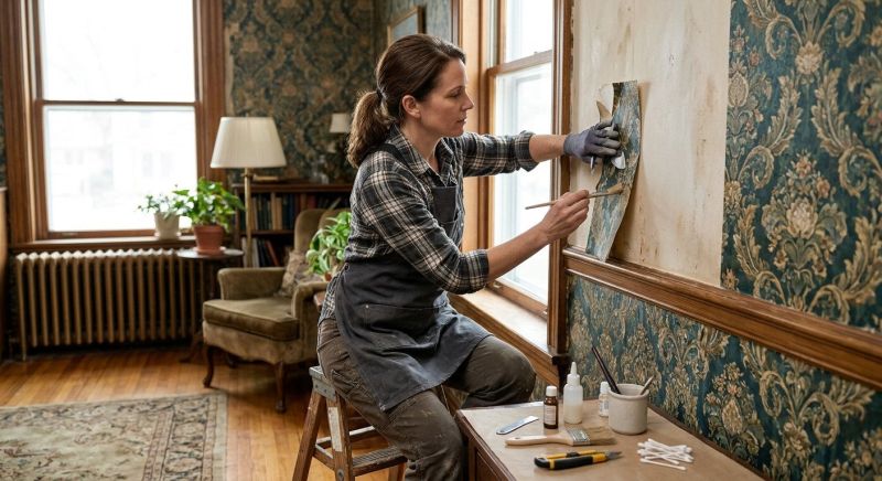 Wallpaper Restoration in Olathe, KS