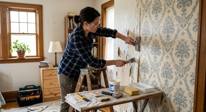 Wallpaper Seam Repair in Littleton, CO